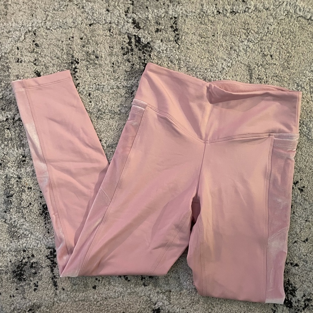 Pink VS Cozy leggings